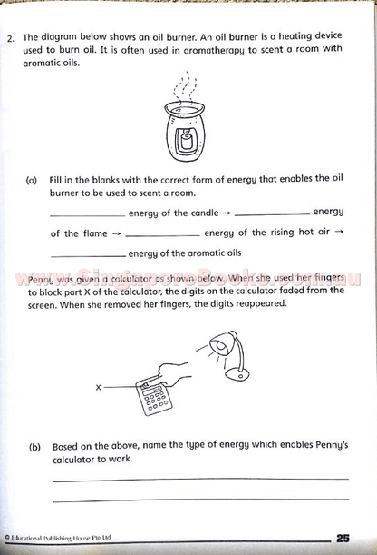 Getting Science Concepts Right (open-ended questions) Primary 6 - Singapore Books