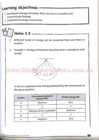 Getting Science Concepts Right (open-ended questions) Primary 6 - Singapore Books