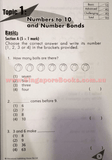 Gradual Difficulty Maths Topical Tests Primary 1 - Singapore Books