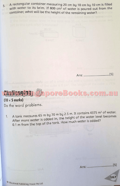 Gradual Difficulty Maths Topical Tests Primary 5 - Singapore Books