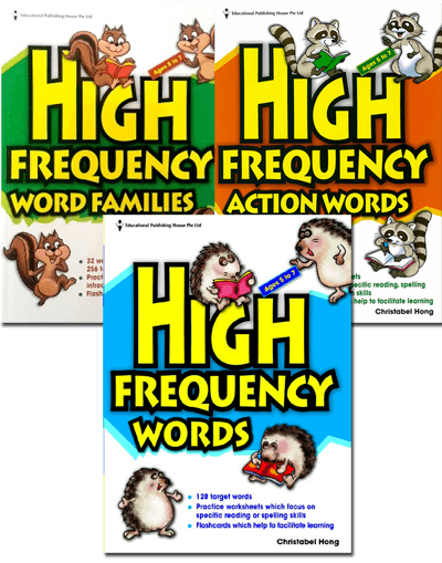 High Frequency English (Set of 3 books) - Singapore Books