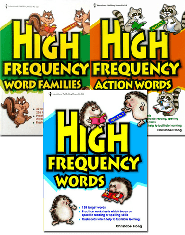 High Frequency English (Set of 3 books) - Singapore Books