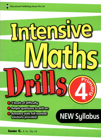 Intensive Maths Drills Primary 4 - Singapore Books