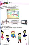 K2 on the way to Primary 1 English Textbook & Workbook set (Prep 6-7 years old) - Singapore Books