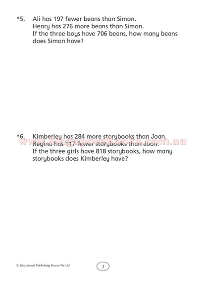 Mathematics Challenging Problems Primary 2 - Singapore Books