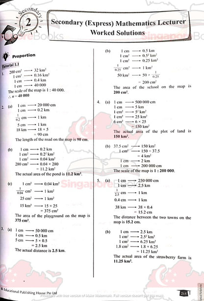 Mathematics Lecturer Secondary 2 (Year 8) - Singapore Books