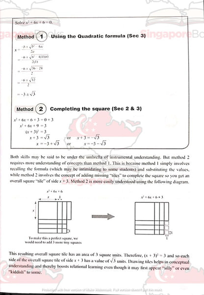 Mathematics Lecturer Secondary 2 (Year 8) - Singapore Books