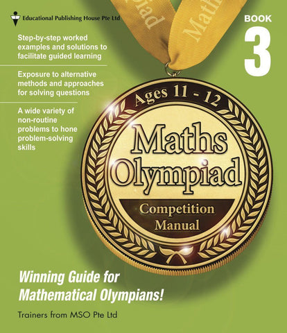 Maths Olympiad Competition Manual Book 3 (Primary 5 and 6) - Singapore Books