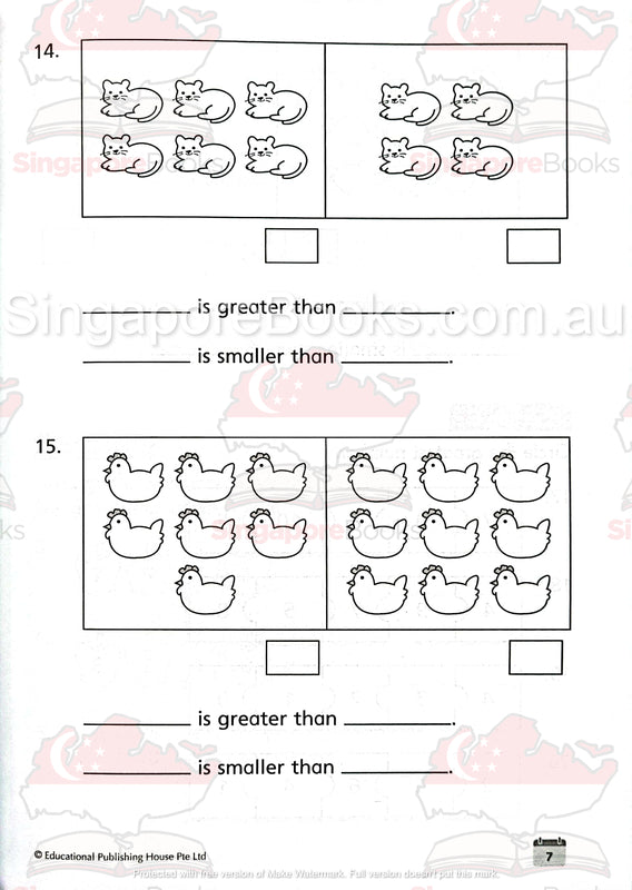 Starter Pack Primary 1 Maths & English - Singapore Books