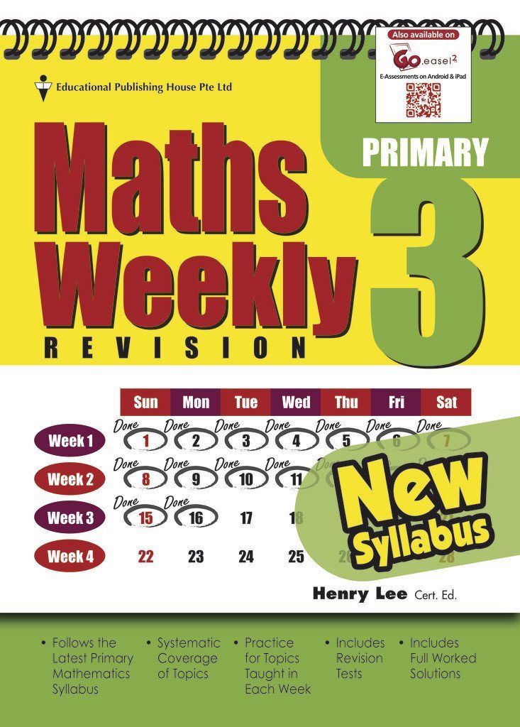 Maths Weekly Revision Primary 3 - Singapore Books