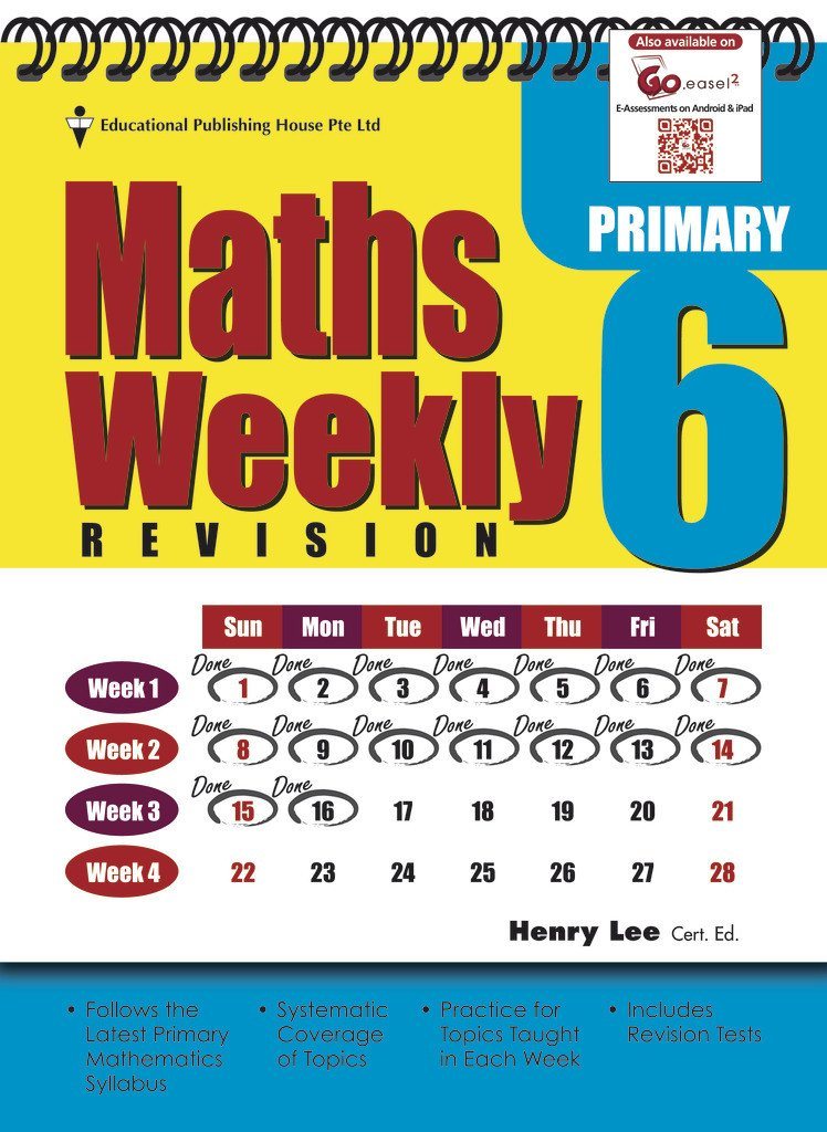 Maths Weekly Revision Primary 6 - Singapore Books