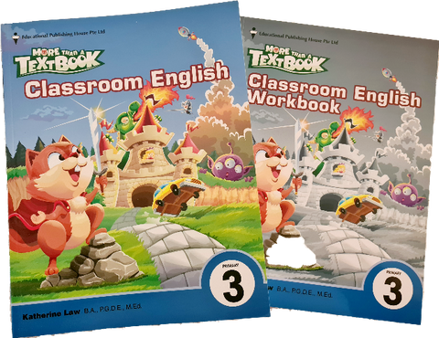 Sample - More than a textbook English Textbook & Workbook Primary 3 set - Singapore Books