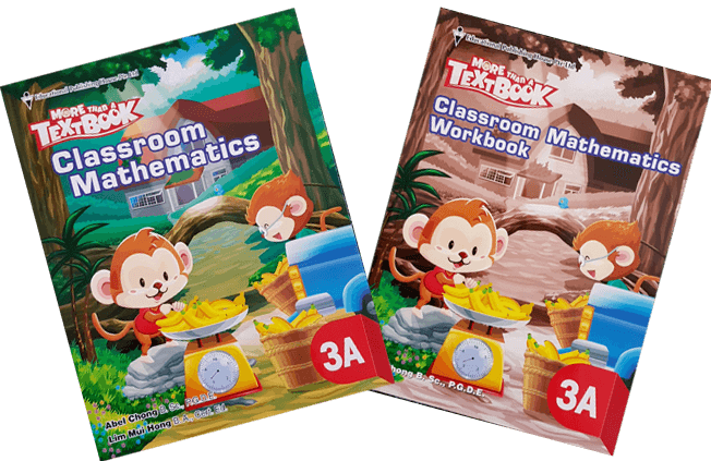 More than a textbook Maths Textbook & Workbook Primary 3A set - Singapore Books