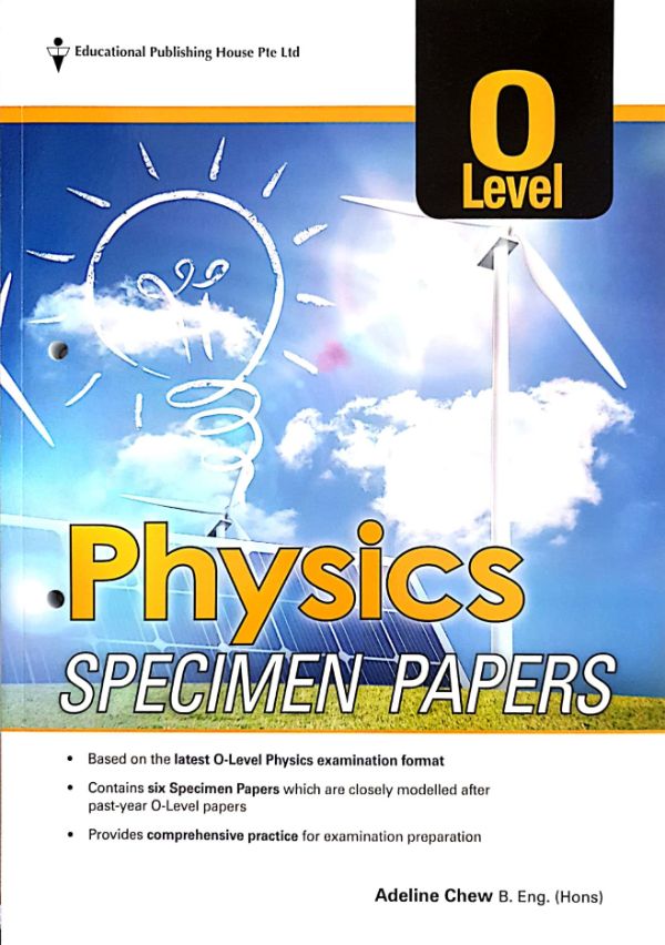 Cambridge IGCSE O Level: Physics Specimen Papers (for Year 10, 11 & 12) - Singapore Books