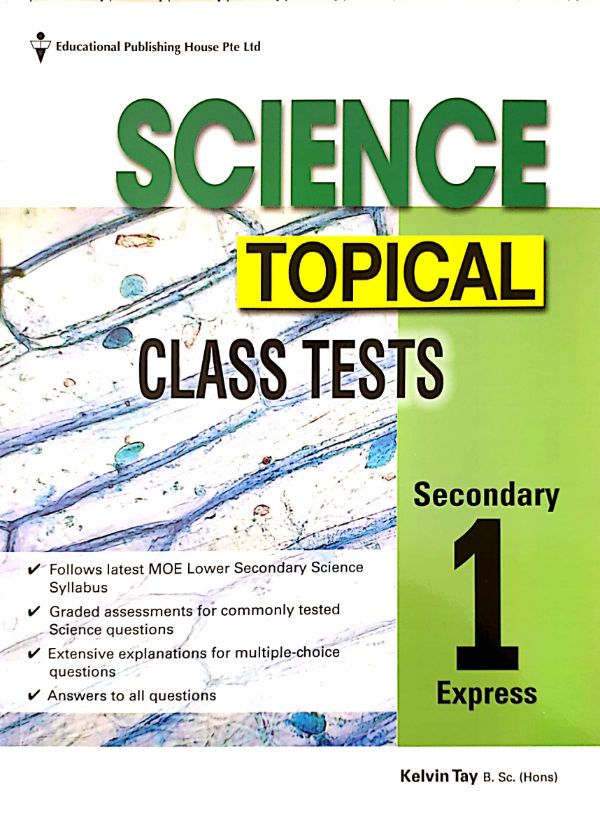 Science Topical Class Tests Secondary 1 (Year 7) - Singapore Books