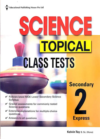 Science Topical Class Tests Secondary 2 (Year 8) - Singapore Books