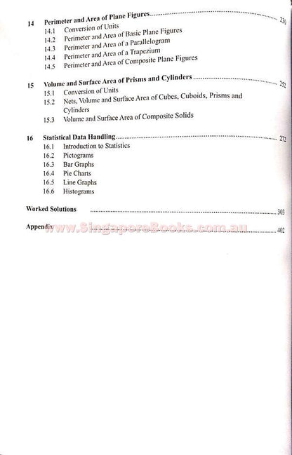 Topical Maths Secondary 1 (Year 7) - Singapore Books