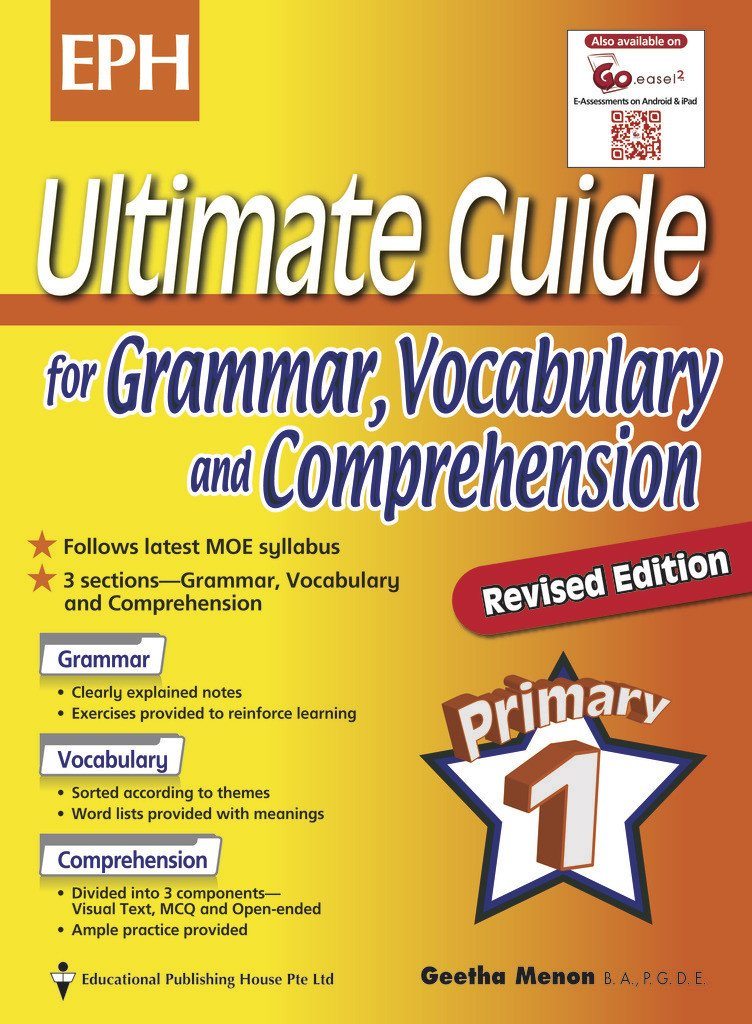 Ultimate Guide for Grammar, Vocabulary & Comprehension Primary 1 - Singapore Books