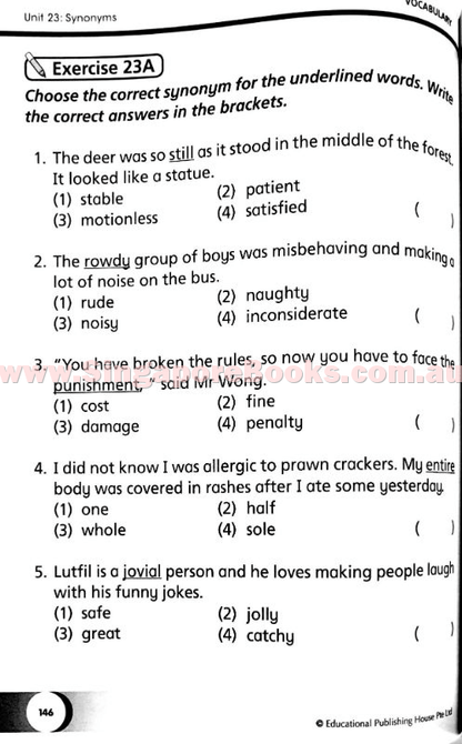 Ultimate Guide for Grammar, Vocabulary & Comprehension Primary 2 - Singapore Books
