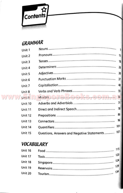 Ultimate Guide for Grammar, Vocabulary & Comprehension Primary 4 - Singapore Books