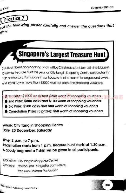 Ultimate Guide for Grammar, Vocabulary & Comprehension Primary 4 - Singapore Books