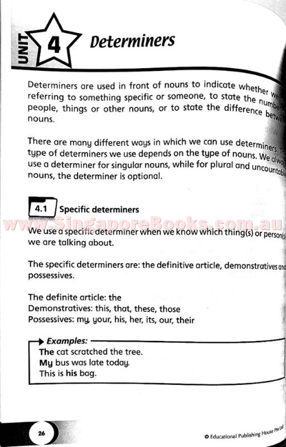 Ultimate Guide for Grammar, Vocabulary & Comprehension Primary 4 - Singapore Books