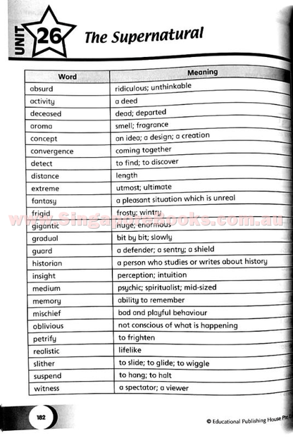 Ultimate Guide for Grammar, Vocabulary & Comprehension Primary 6 - Singapore Books
