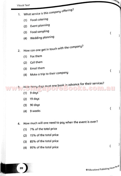 Ultimate Guide for Grammar, Vocabulary & Comprehension Primary 6 - Singapore Books