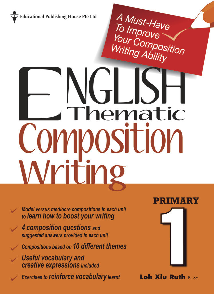 English Thematic Composition Writing Primary 1 - Singapore Books