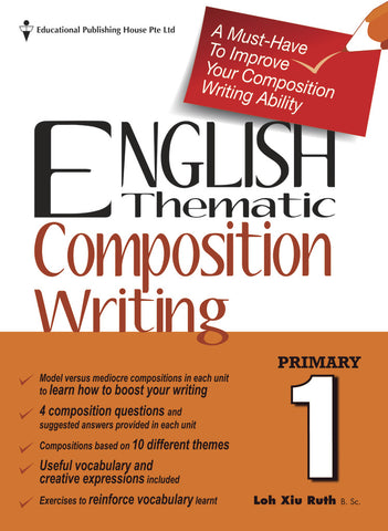 English Thematic Composition Writing Primary 1 - Singapore Books