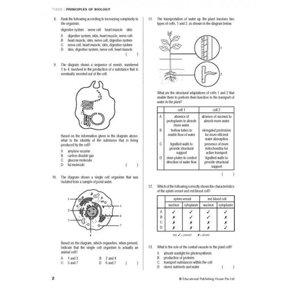 O Level Biology 1000+ MCQs (for Year 10, 11 & 12) - Singapore Books