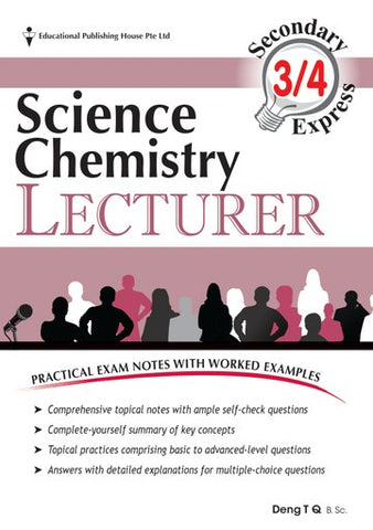 O Level Science Chemistry Lecturer (for Year 10, 11 & 12) - Singapore Books